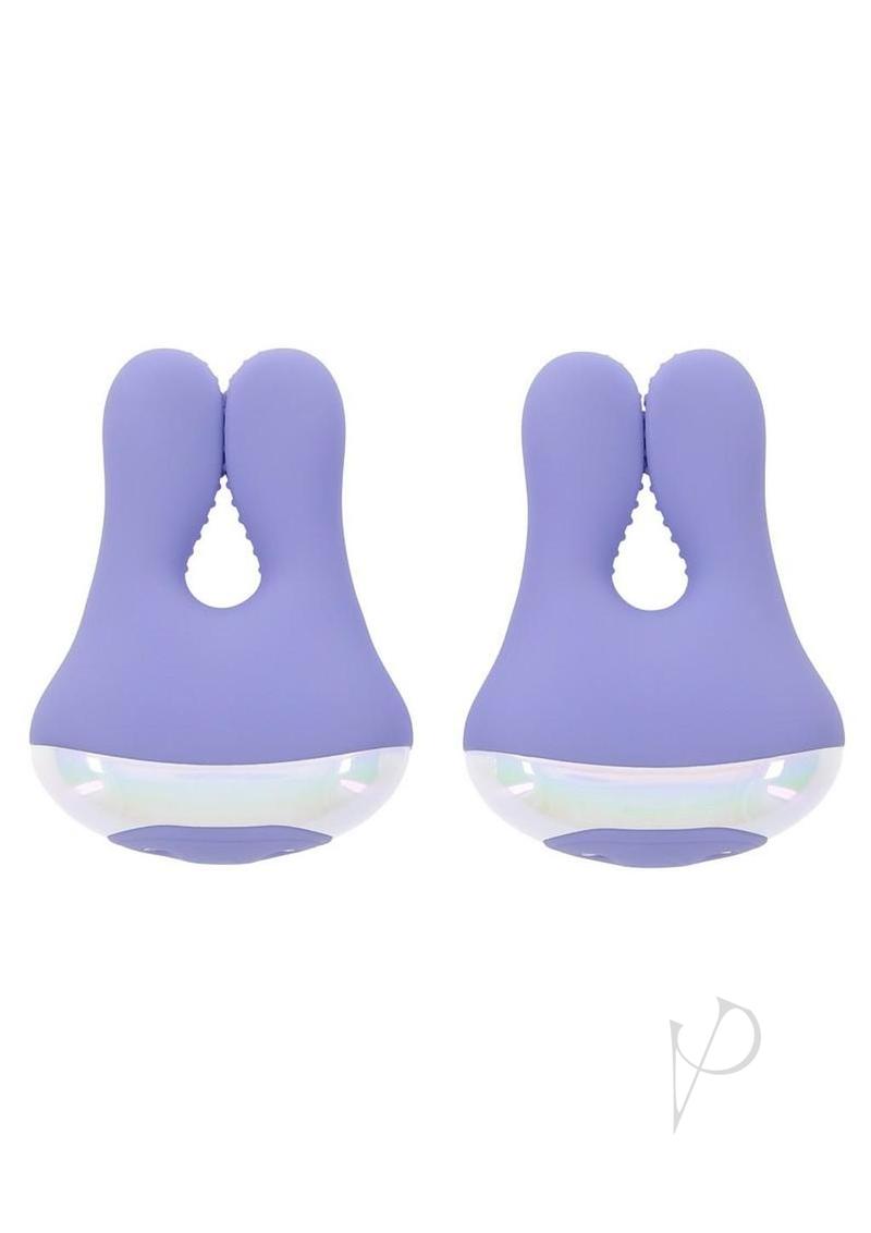 Playboy In A Pinch Nipple Clamps - Purple