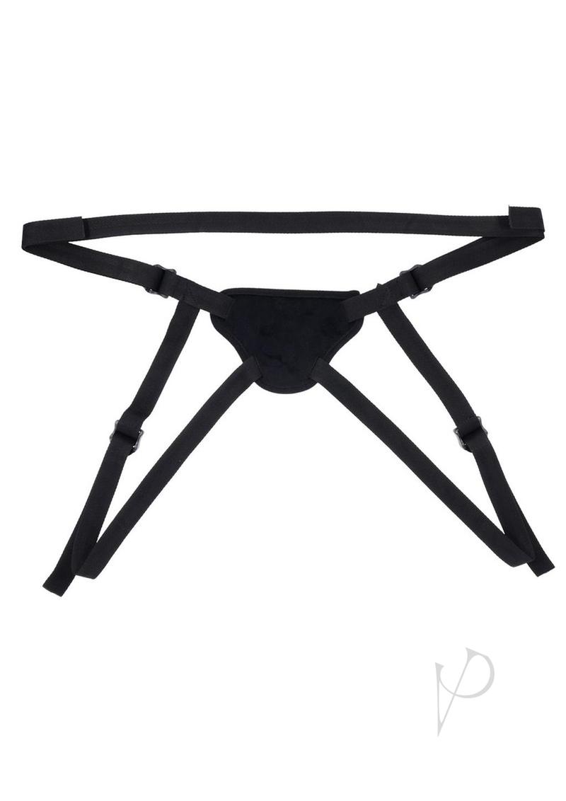 Velvet Noir Strap-On - Black