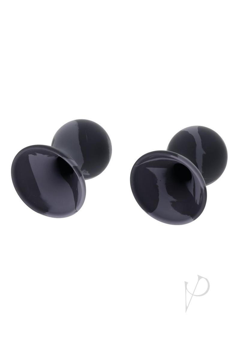 Velvet Noir Silicone Nipple Suckers - Black