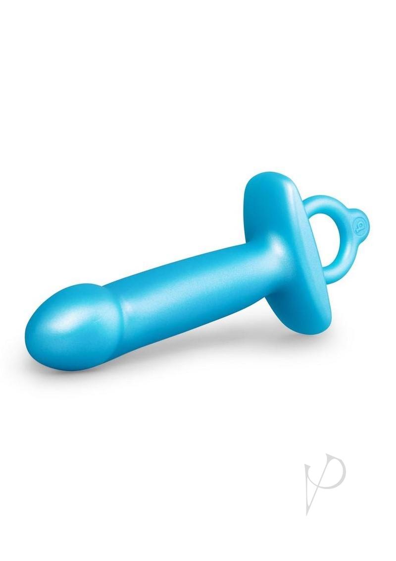 B-Vibe Butties Lil Dil Silicone Anal Dildo - Blue