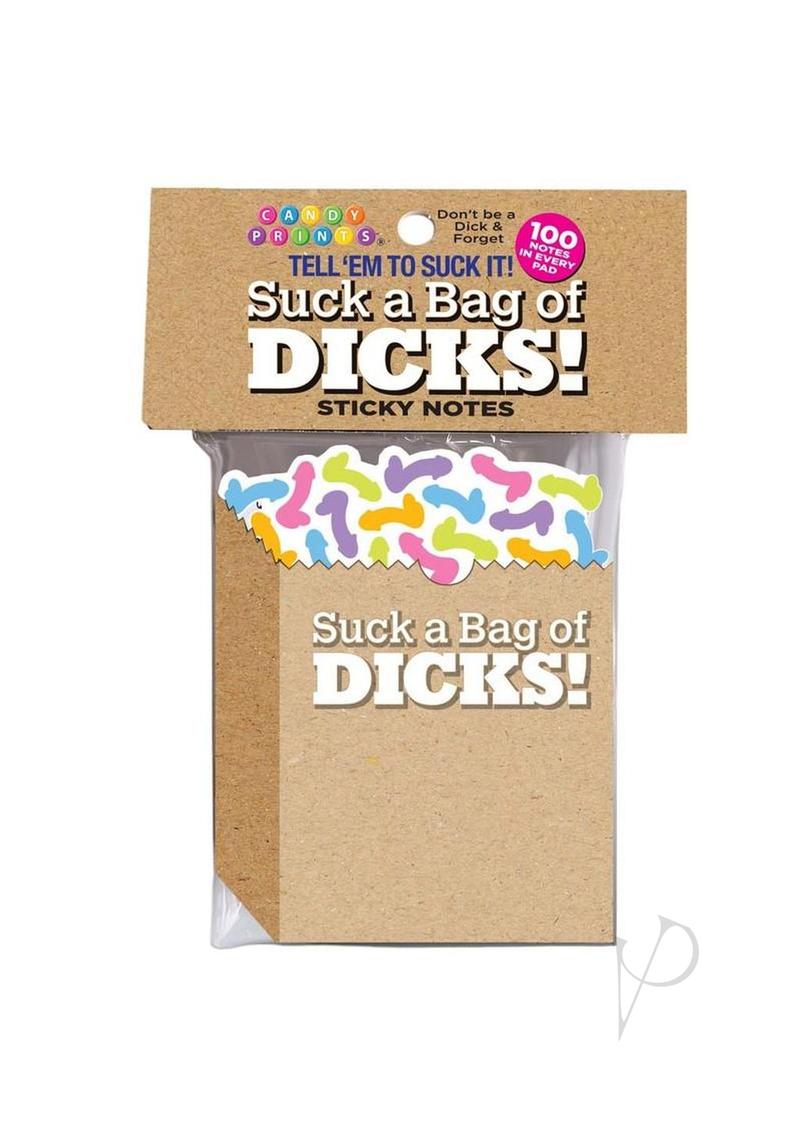 Suck a Bag of Dicks Sticky Notes