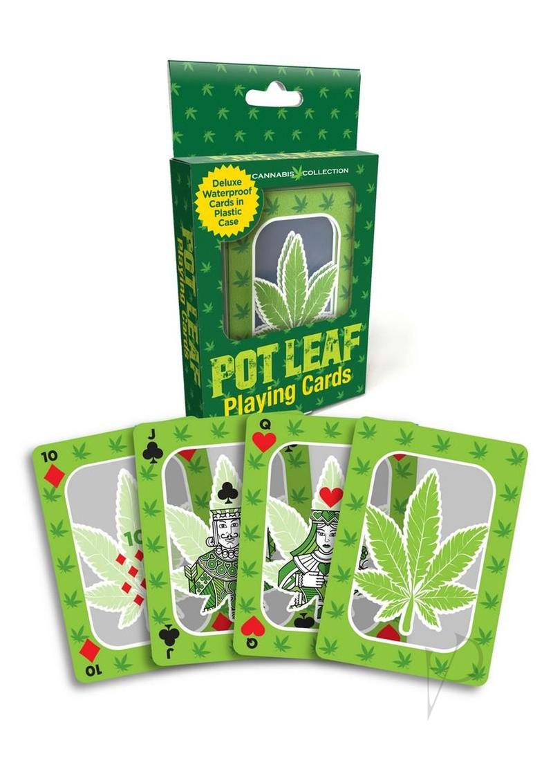 Pot Leaf Waterproof Playing Cards