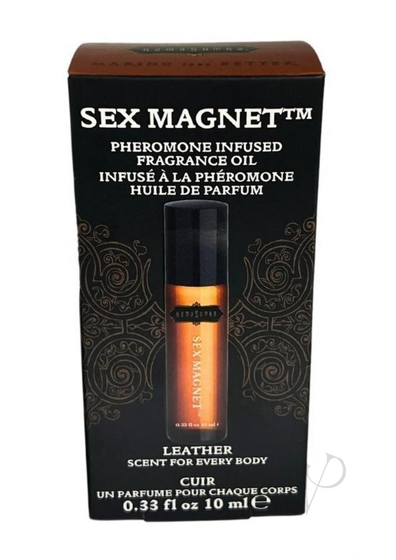 Sex Magnet Pheromone Oil Roll On - Leather