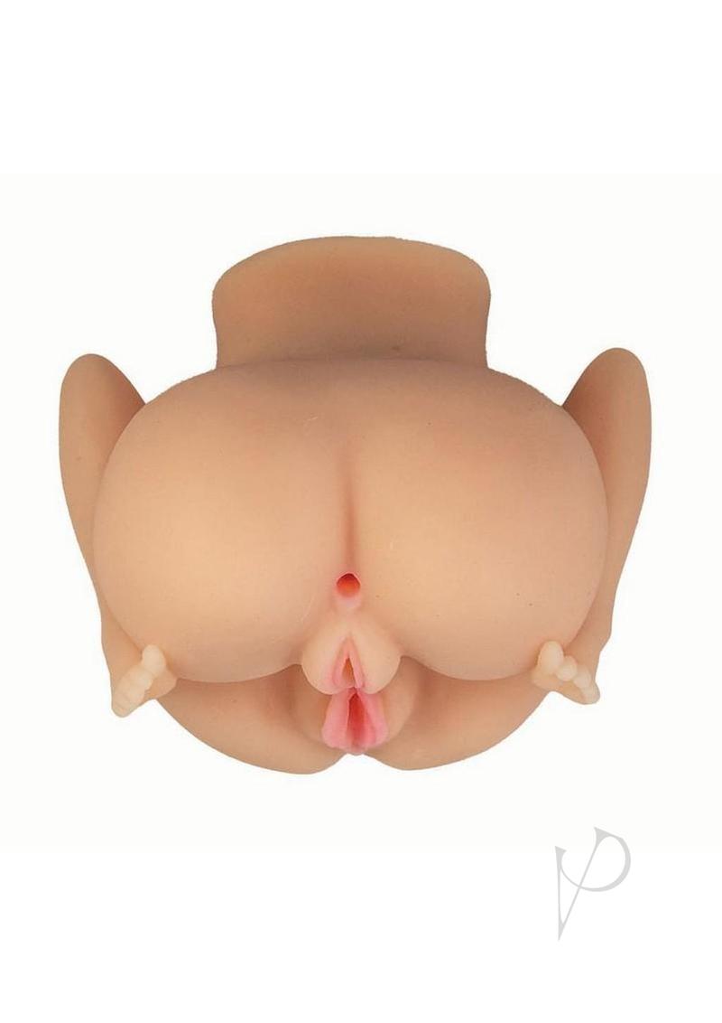 Always Horny Self-Lubricating Masturbator 2 Girls/ 3 Holes - Vanilla