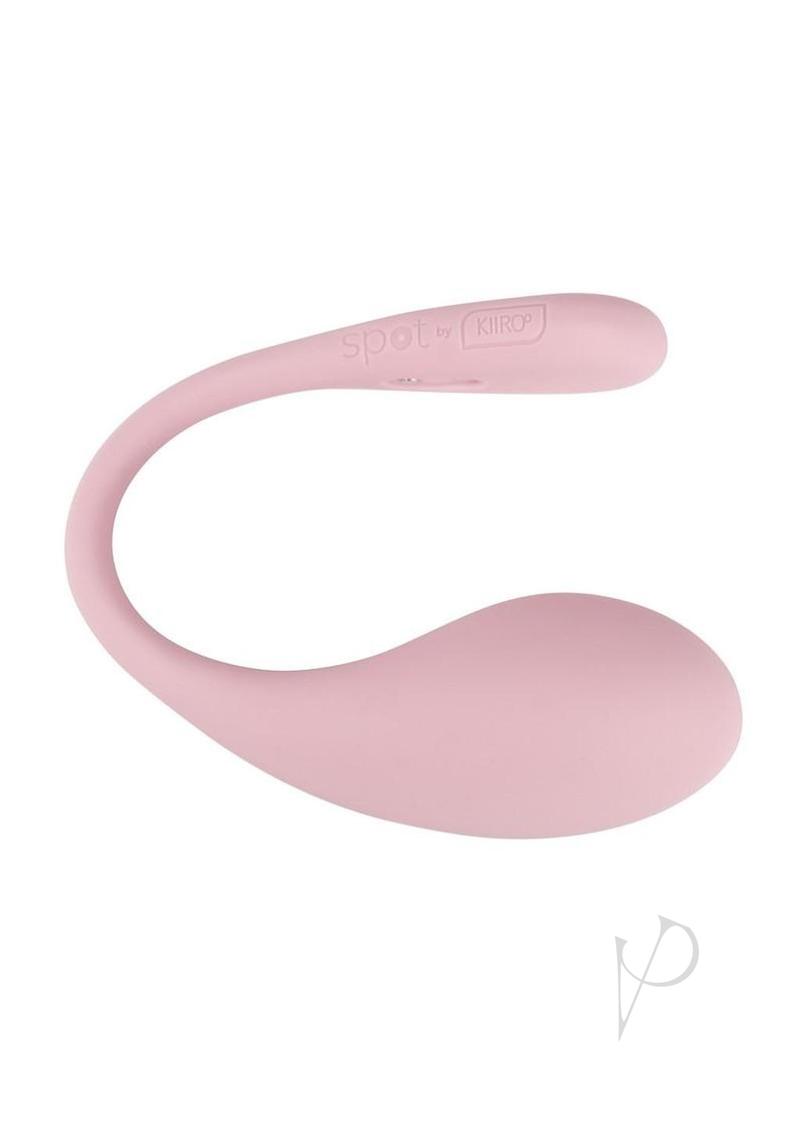 Kiiroo Spot Interactive Rechargeable Silicone Wearable Vibrating Egg - Pink