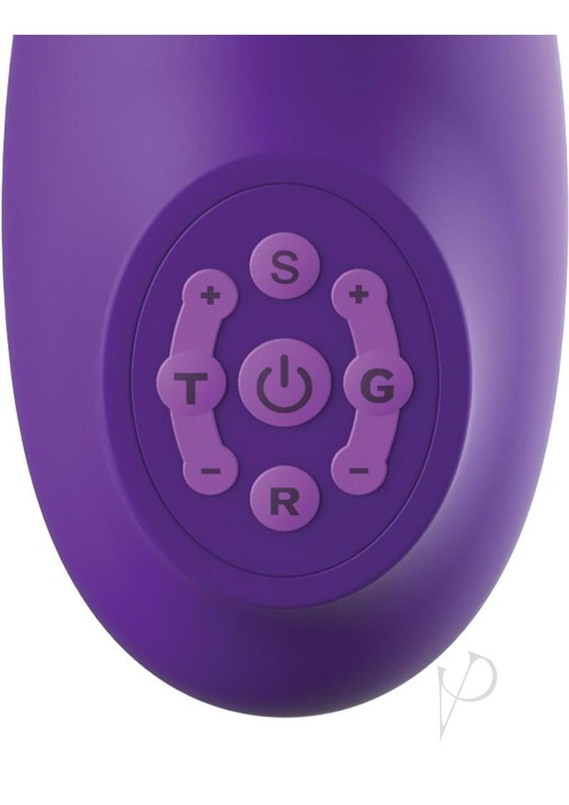 Fantasy for Her Ultimate Pleasure Pro Plus Rechargeable Vibrator with a Clitoral Stimulator - Purple