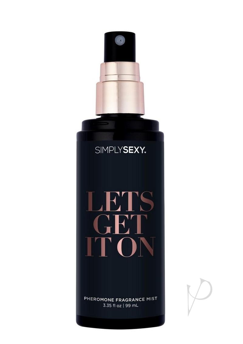 Simply Sexy Pheromone Body Mist Let`s Get It On 3.35oz