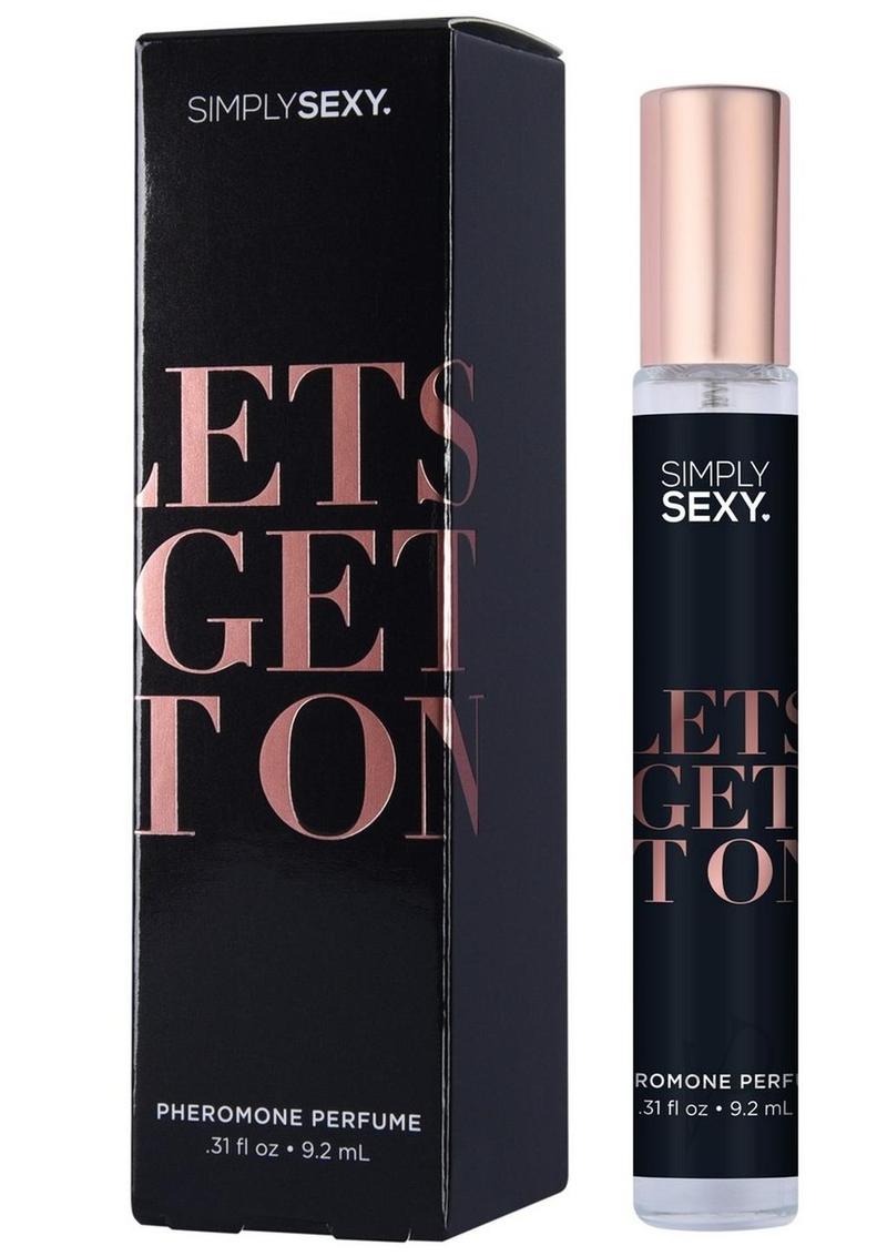 Simply Sexy Pheromone Perfume Let`s Get It On Spray
