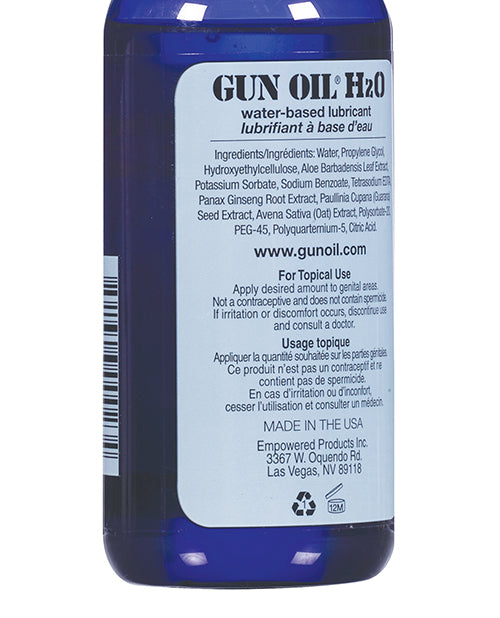 Gun Oil H2O Water Based Lubricant 16oz