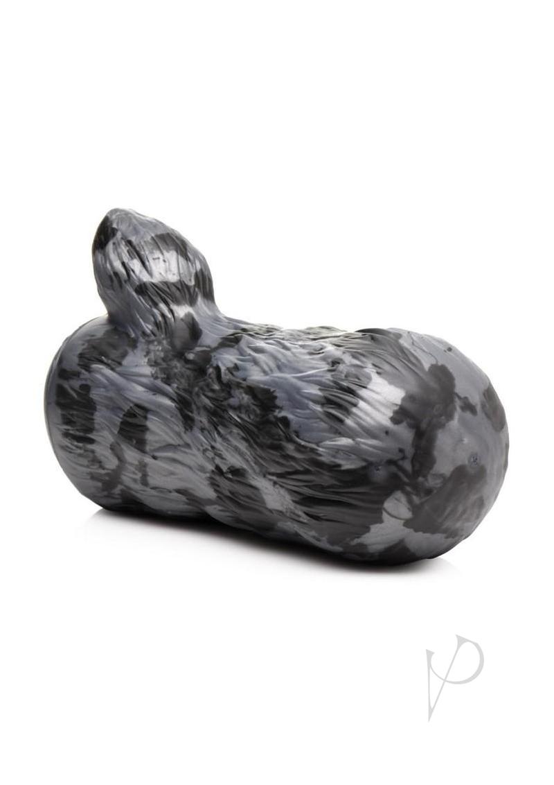 Creature Cocks She-Wolf Silicone Stroker - Black/Silver
