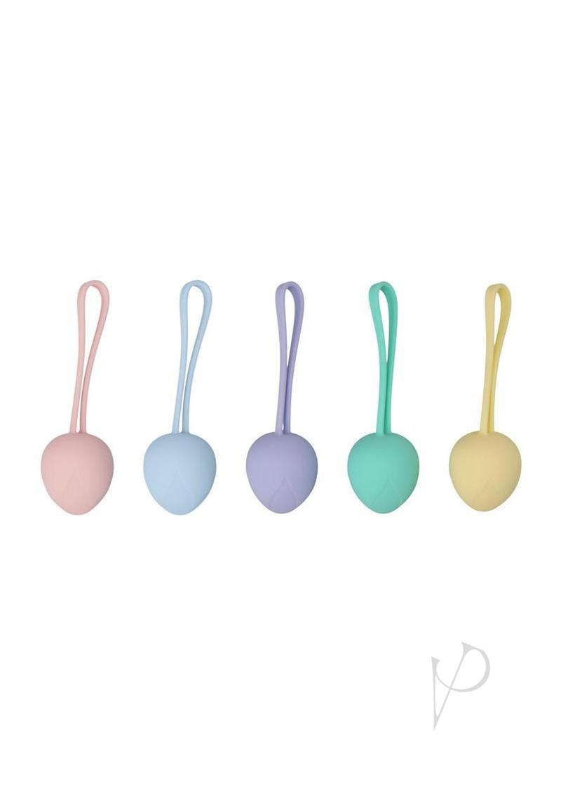 Loveline PelviFit Berry Multiweight Kegel Kit - Multicolor