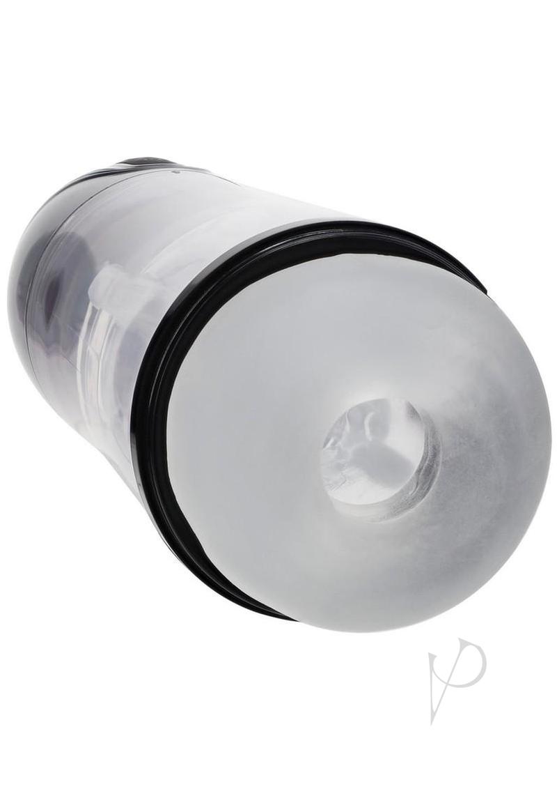 Pumped SonicPull 10 Function Multimedia Enhanced Masturbator - Gun Metal