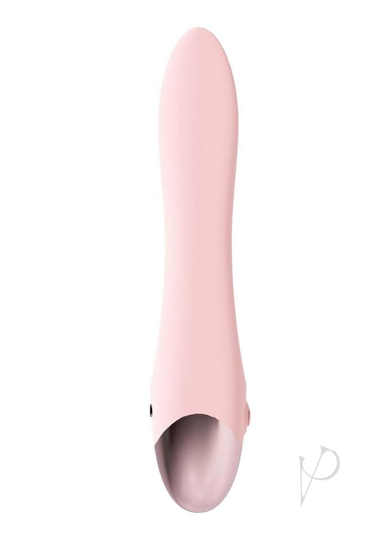 Loveline Amour 10 Function Dual Motor Silicone Rechargeable Vibrator - Pink