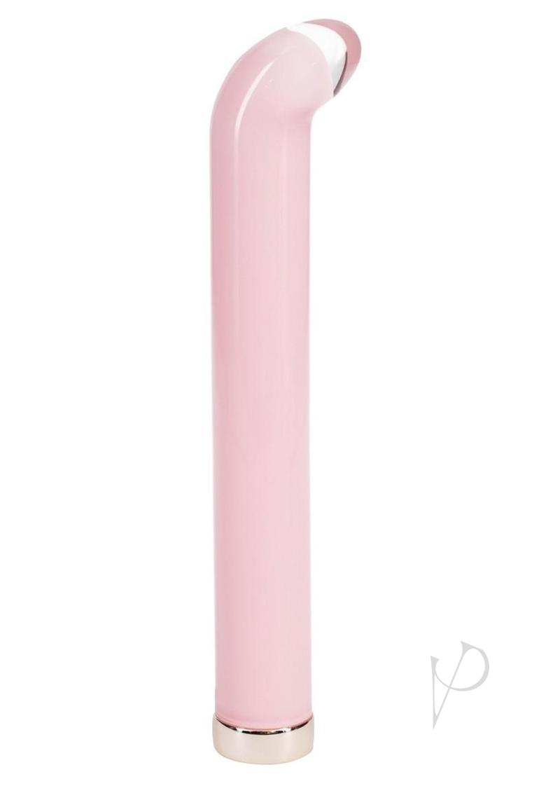 Loveline Aurora 10 Function Rechargeable Glass G-Spot Vibrator 6.3in - Pink