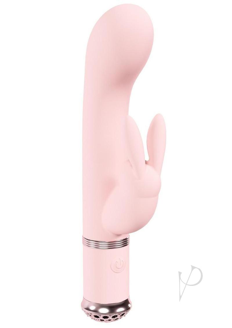 Loveline Belle 10 Function Silicone Rechargeable Rabbit Vibrator - Pink