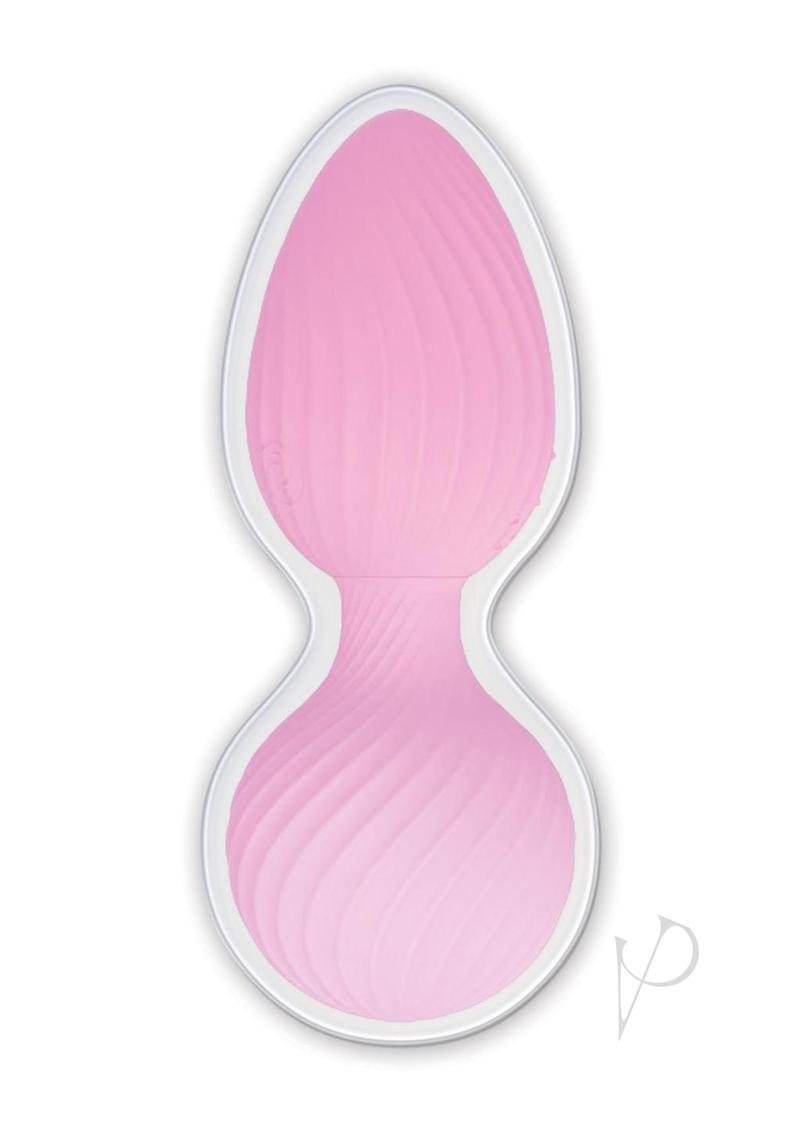 Wet Dreams Two Timer Rechargeable Silicone Pleasure Ball - Pink