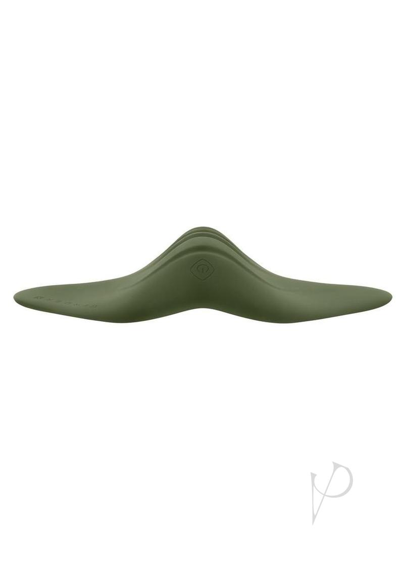Gender X Pleasure Pad Rechargeable Silicone Clitoral Stimulator - Green