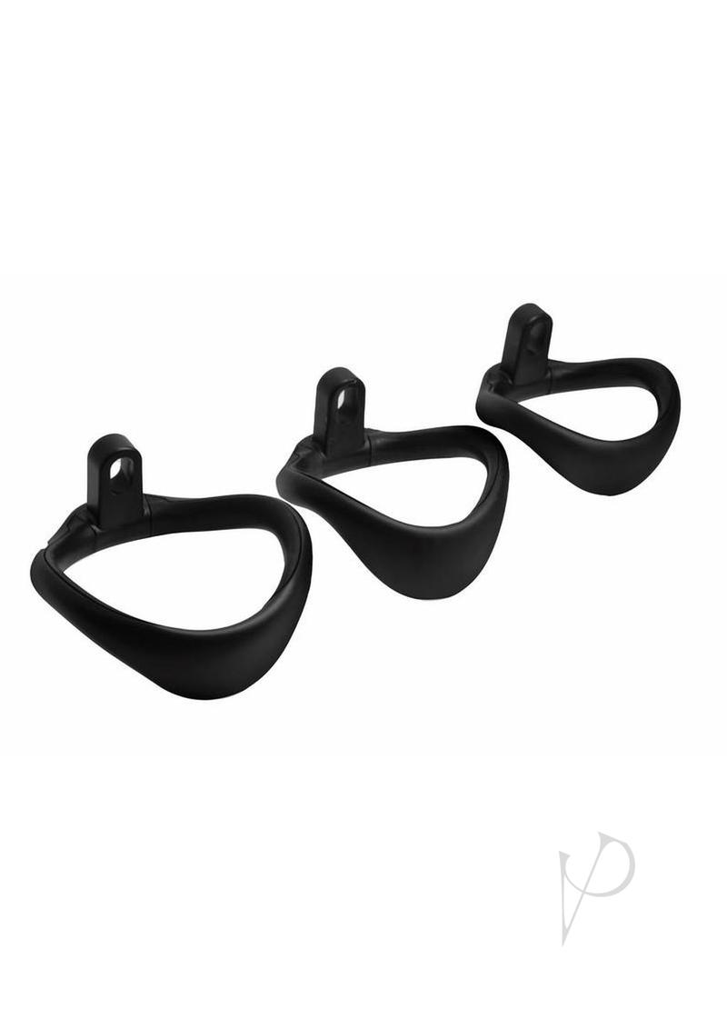 Master Series Captor Chastity Cage - Black