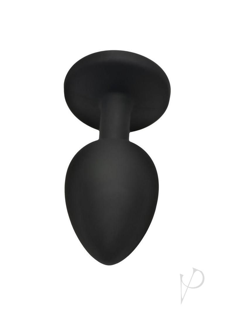 Creature Cocks Green Eye Silicone Butt Plug - Small - Black/Green