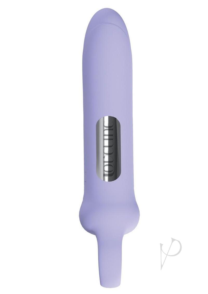 Loveline Harmony Loop Grip 10 Function Rechargeable Silicone Vibrator - Lavender