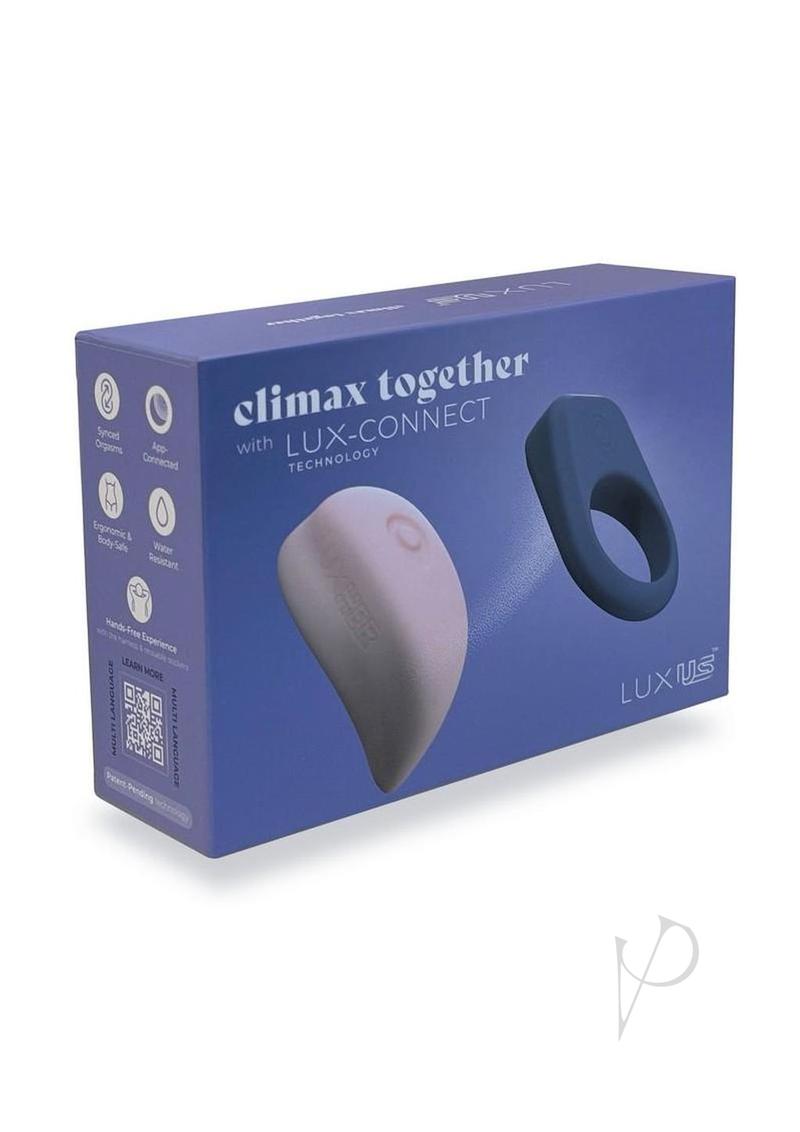 Kiiroo Luxus Interactive Couples Sex Toys Set - Pink/Purple