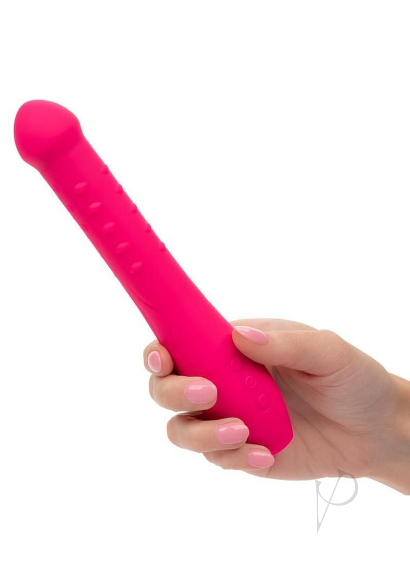 Turbo Glide Sensation Rechargeable Silicone Massager - Pink