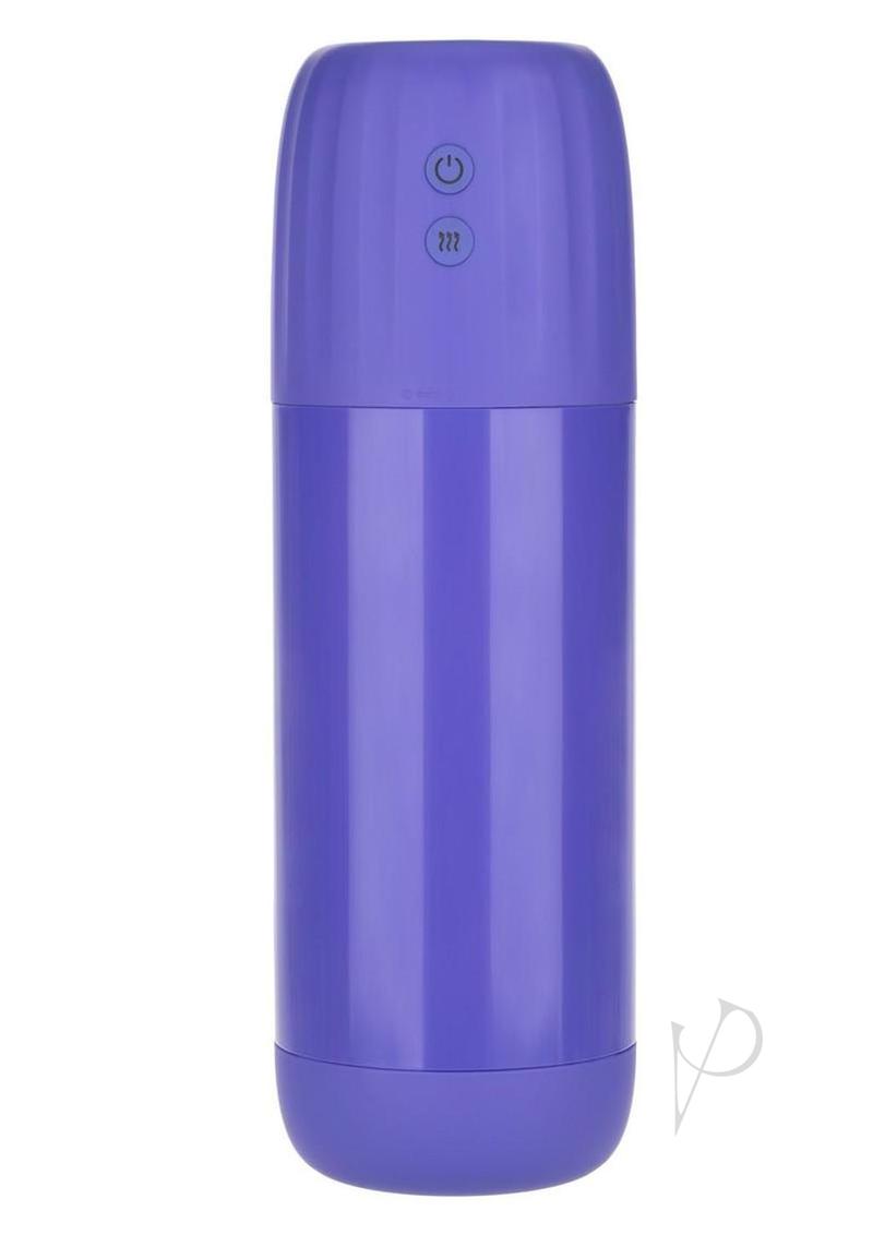 CalExotics Connect Rechargeable Stroker with Vibration and Suction - Purple