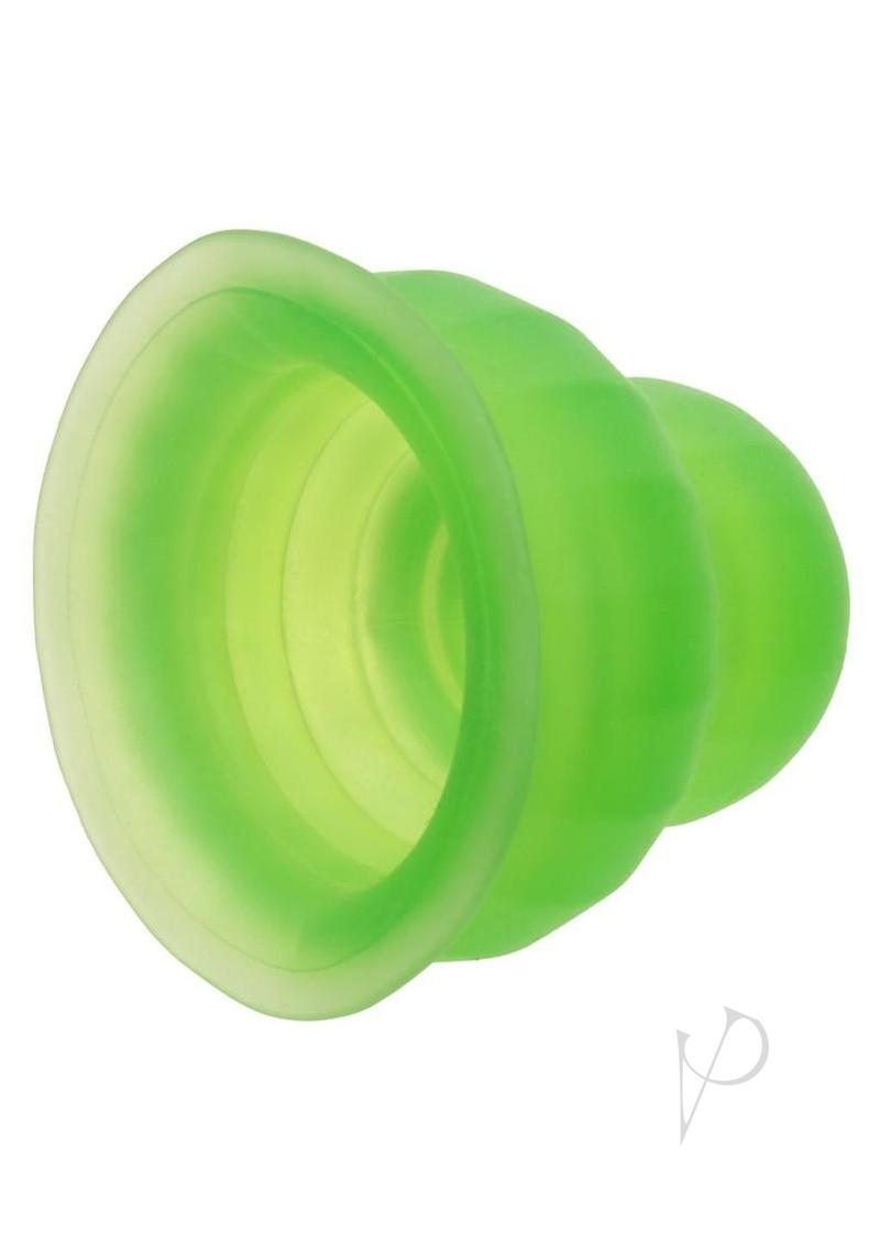 Pop Sock Tickler Reversible Textured Stroker - Green