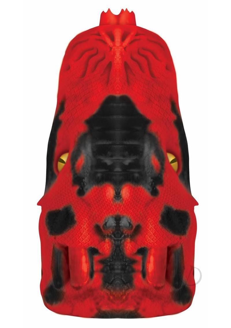 Creature Cocks Dragon Tamer Silicone Stroker - Red