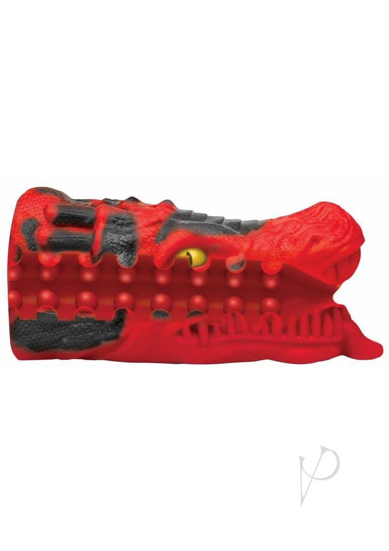 Creature Cocks Dragon Tamer Silicone Stroker - Red