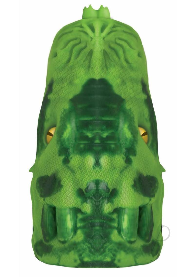 Creature Cocks Dragon Tamer Silicone Stroker - Green