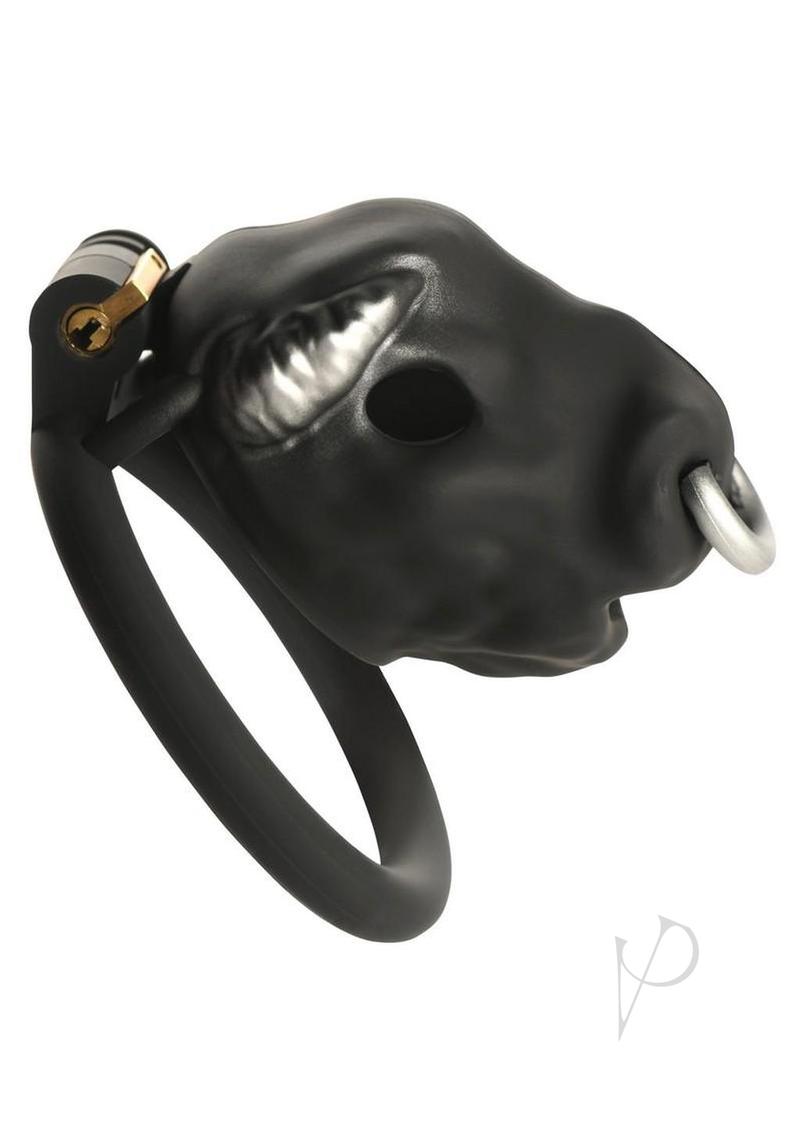 Master Series Bull Chastity Cage - Black
