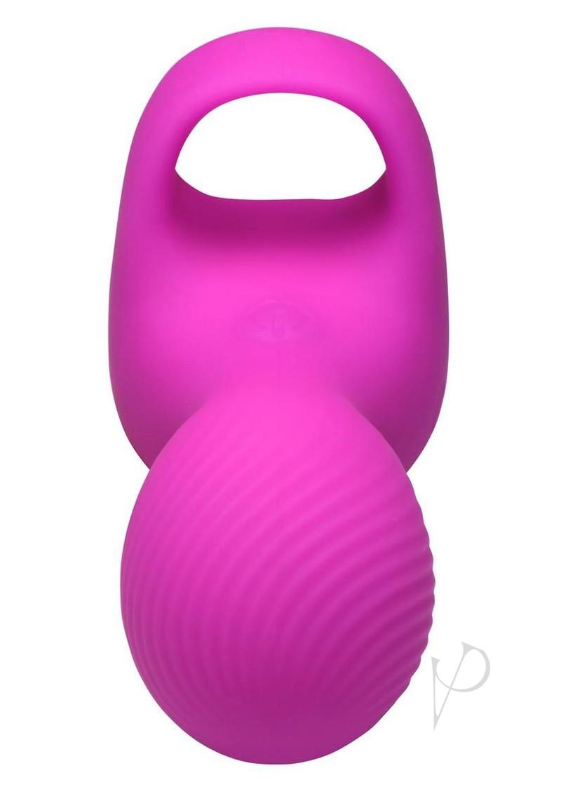 Bang! Silicone Rechargeable Finger Vibe - Pink