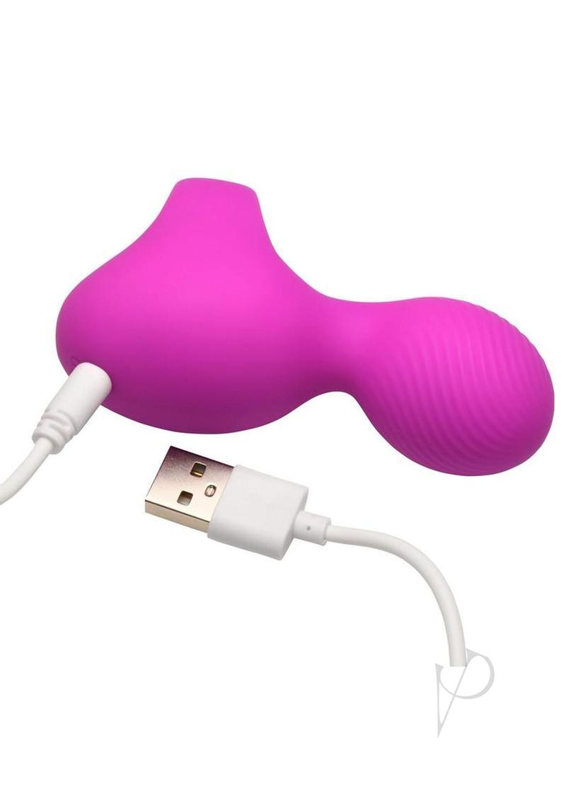 Bang! Silicone Rechargeable Finger Vibe - Pink