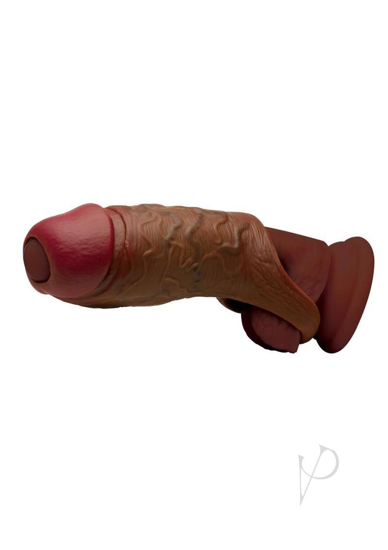 Jock Enhancers Silicone Penis Extension Sleeve - Caramel