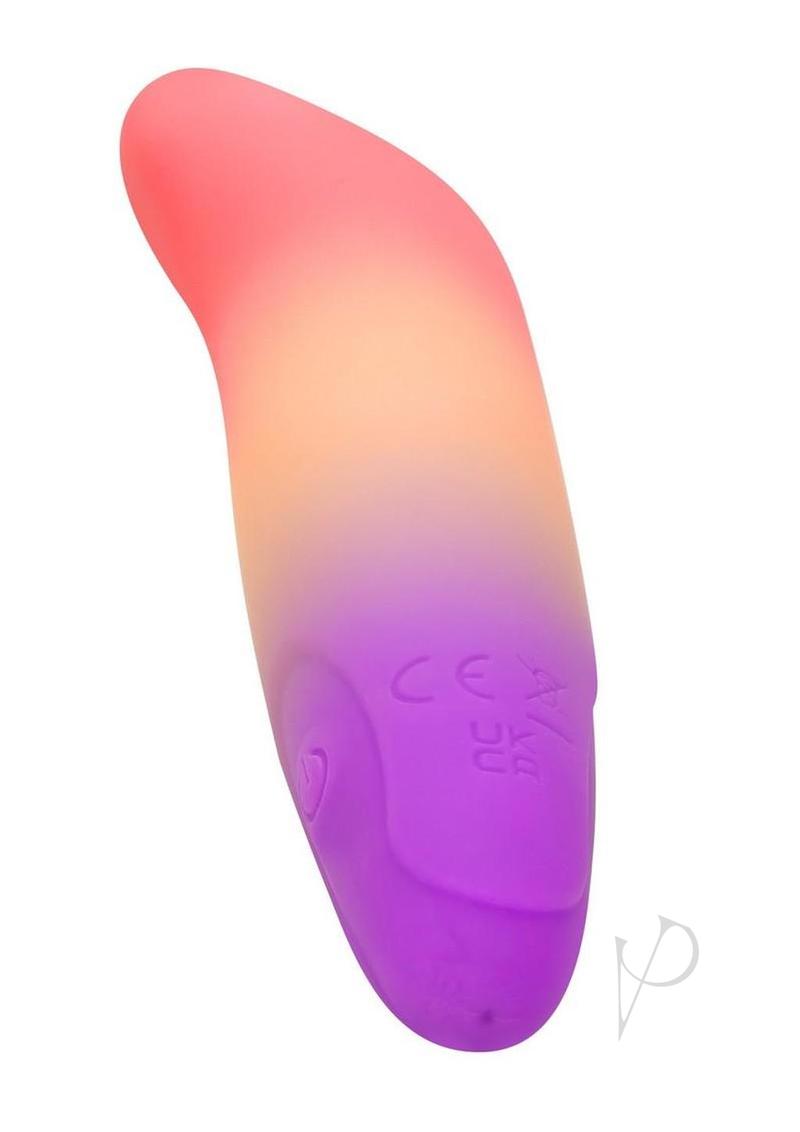 Play With Me Dolphin Dreams Rechargeable Silicone G-Spot Bullet Vibrator - Multicolor