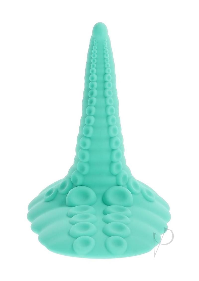 Tentacle Grinder Rechargeable Silicone Vibrator - Teal