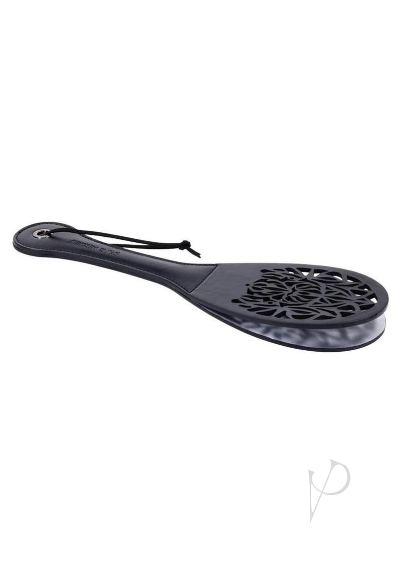 Sex and Mischief Lace Spanker - Black