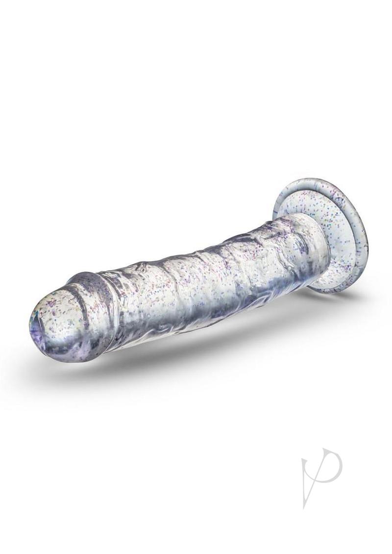 Naturally Yours Gala Dildo 6in - Sparkling Clear