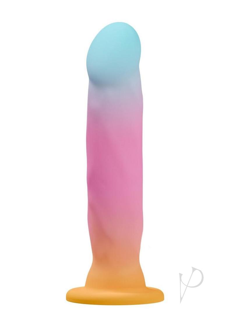 Avant Golden Dawn Silicone Artisan Dildo - Multicolor