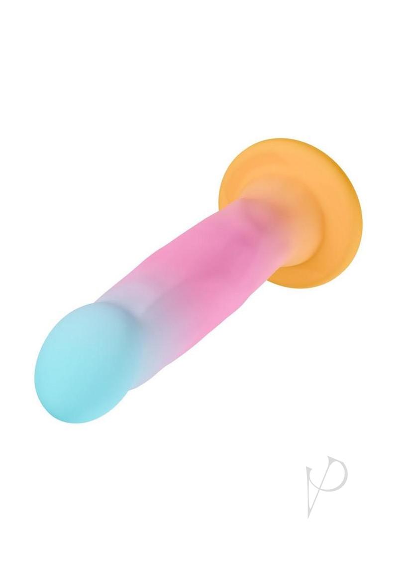 Avant Golden Dawn Silicone Artisan Dildo - Multicolor