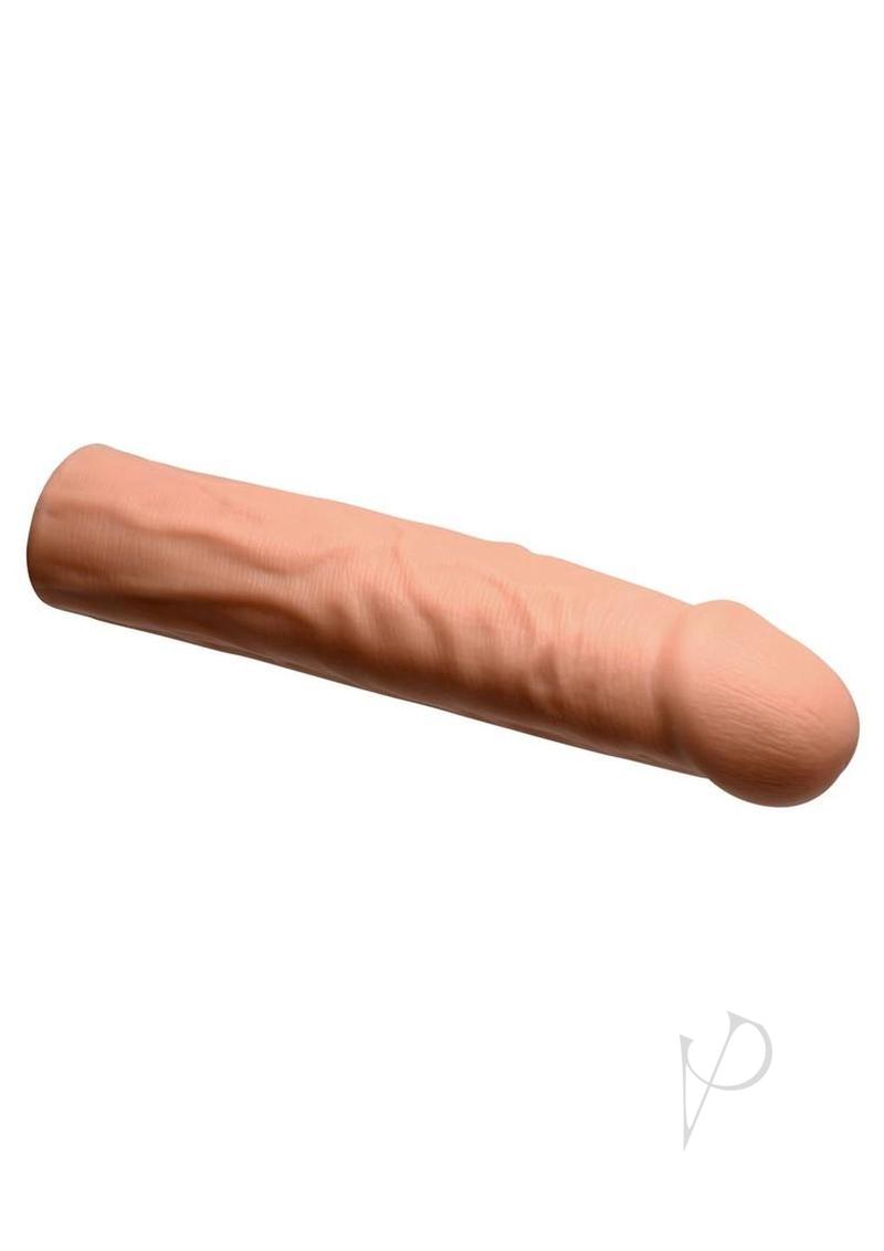 Jock Enhancers Vibrating Penis Extension Sleeve with Remote Control - Vanilla