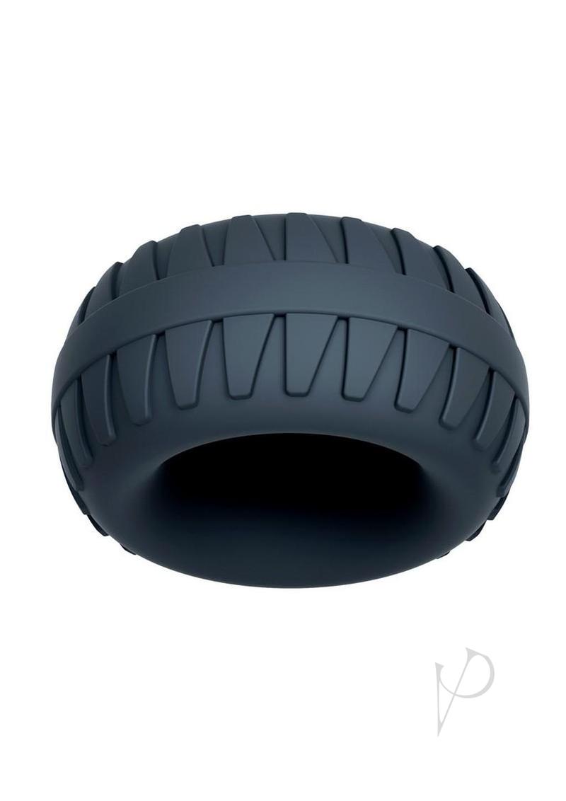 Performance Plus Traction Silicone Cock Ring - Black