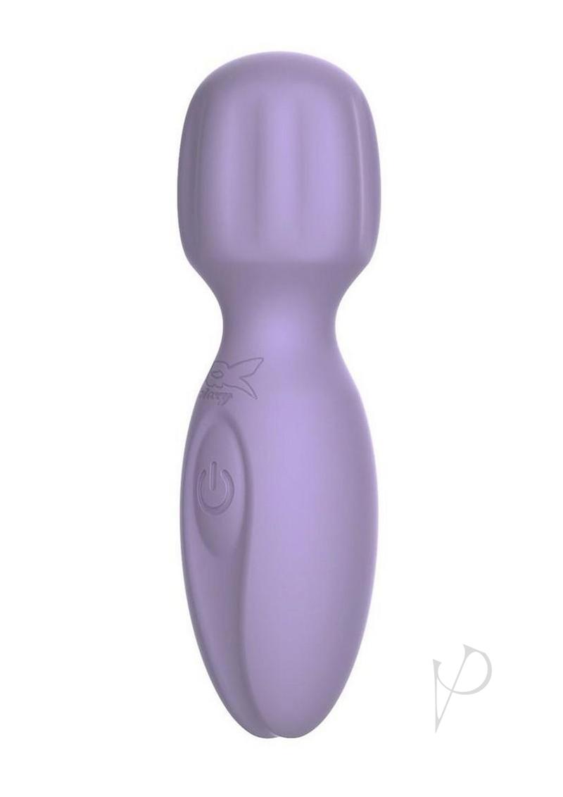 Pixey 2GO Rechargeable Silicone Mini Wand - Lilla Purple