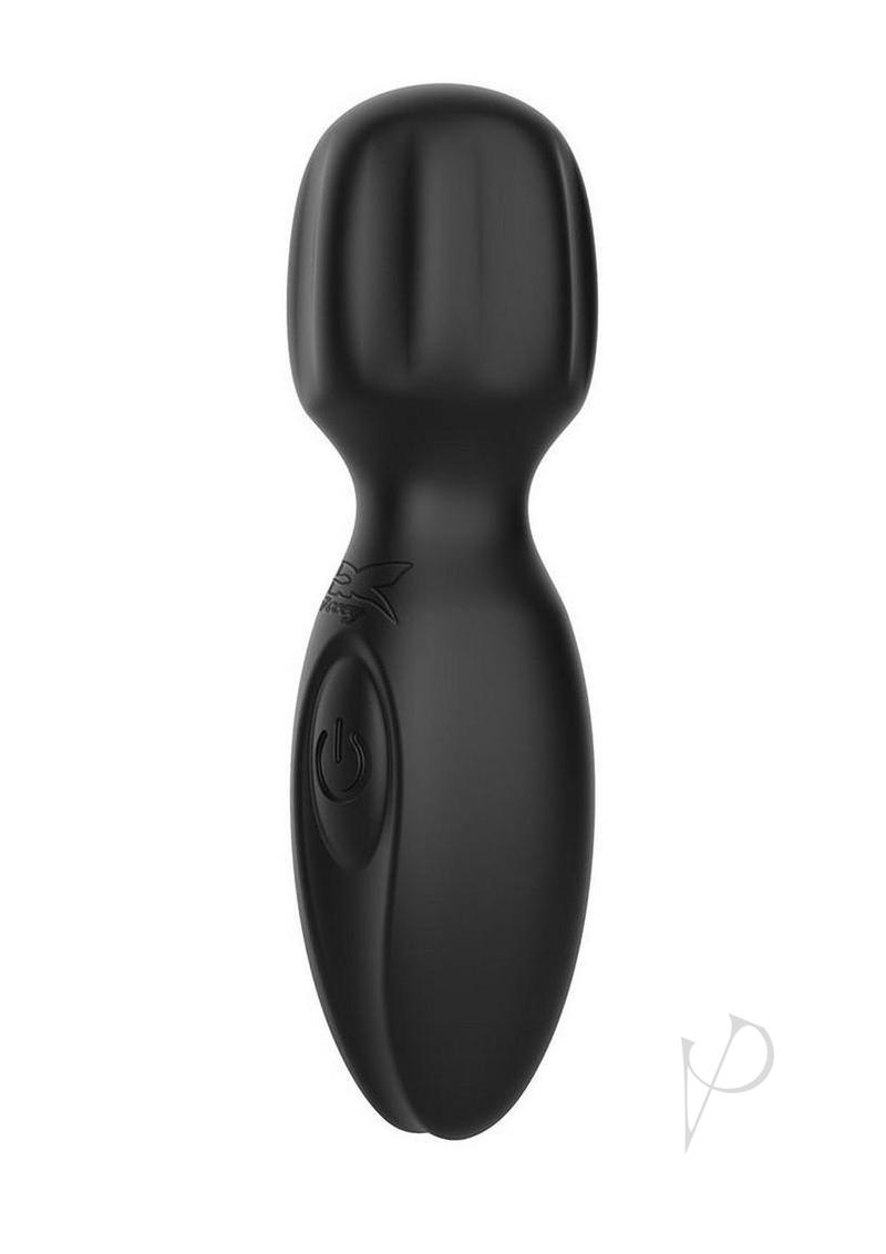 Pixey 2GO Rechargeable Silicone Mini Wand - Black