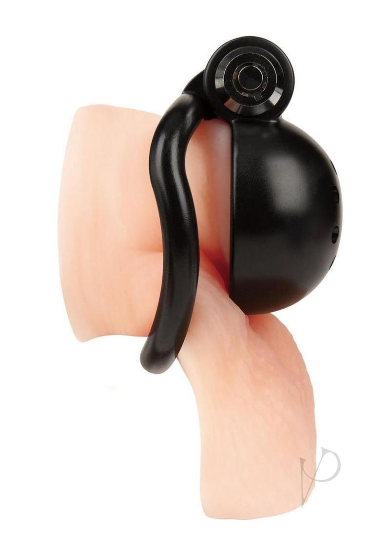 Blueline Mini Cock Micro Chastity Cage - Black