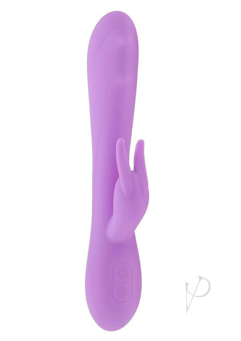 Bead The Way Rechargeable Silicone Rabbit Vibrator - Pink