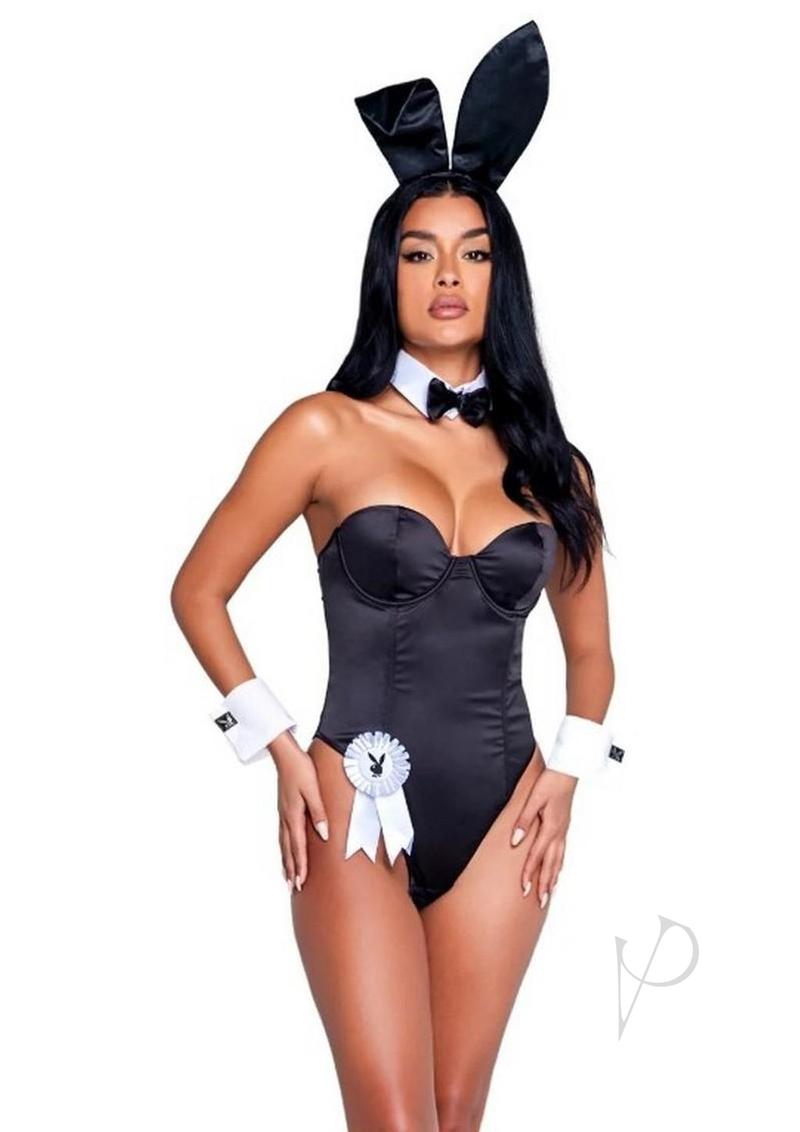Playboy Classic Bunny Costume - Large - Black
