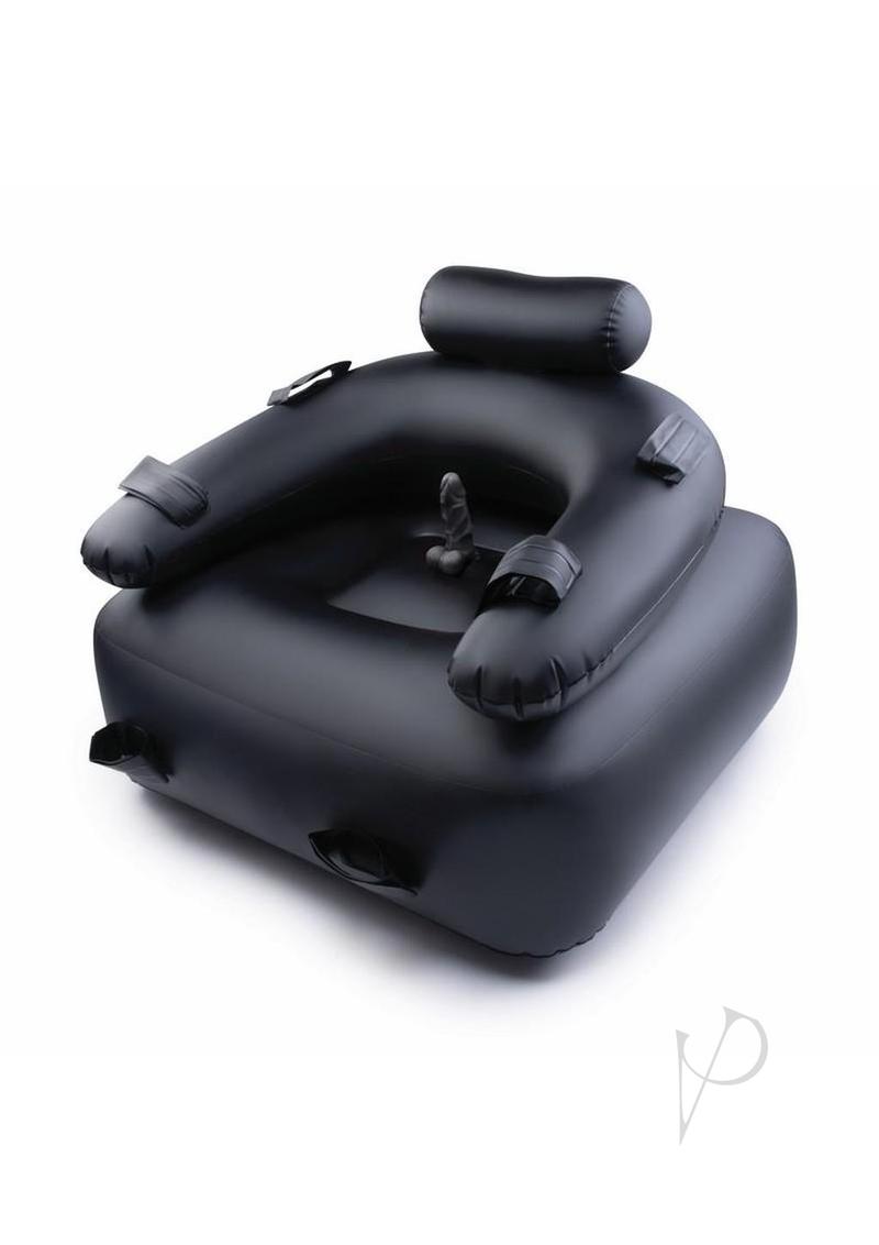 WhipSmart Inflatable Bondage Chair - Black