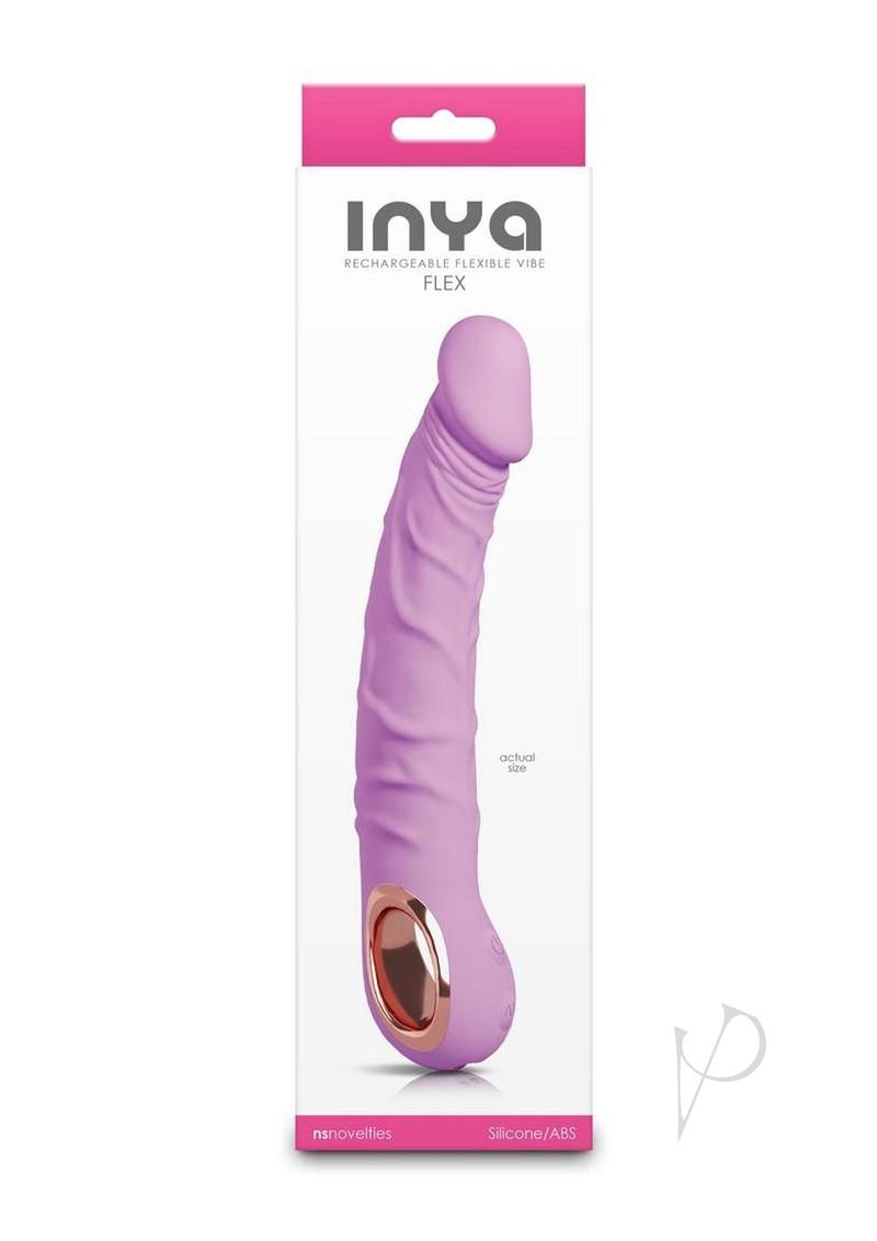 INYA Flex Rechargeable Silicone Flexible Vibrator - Pink